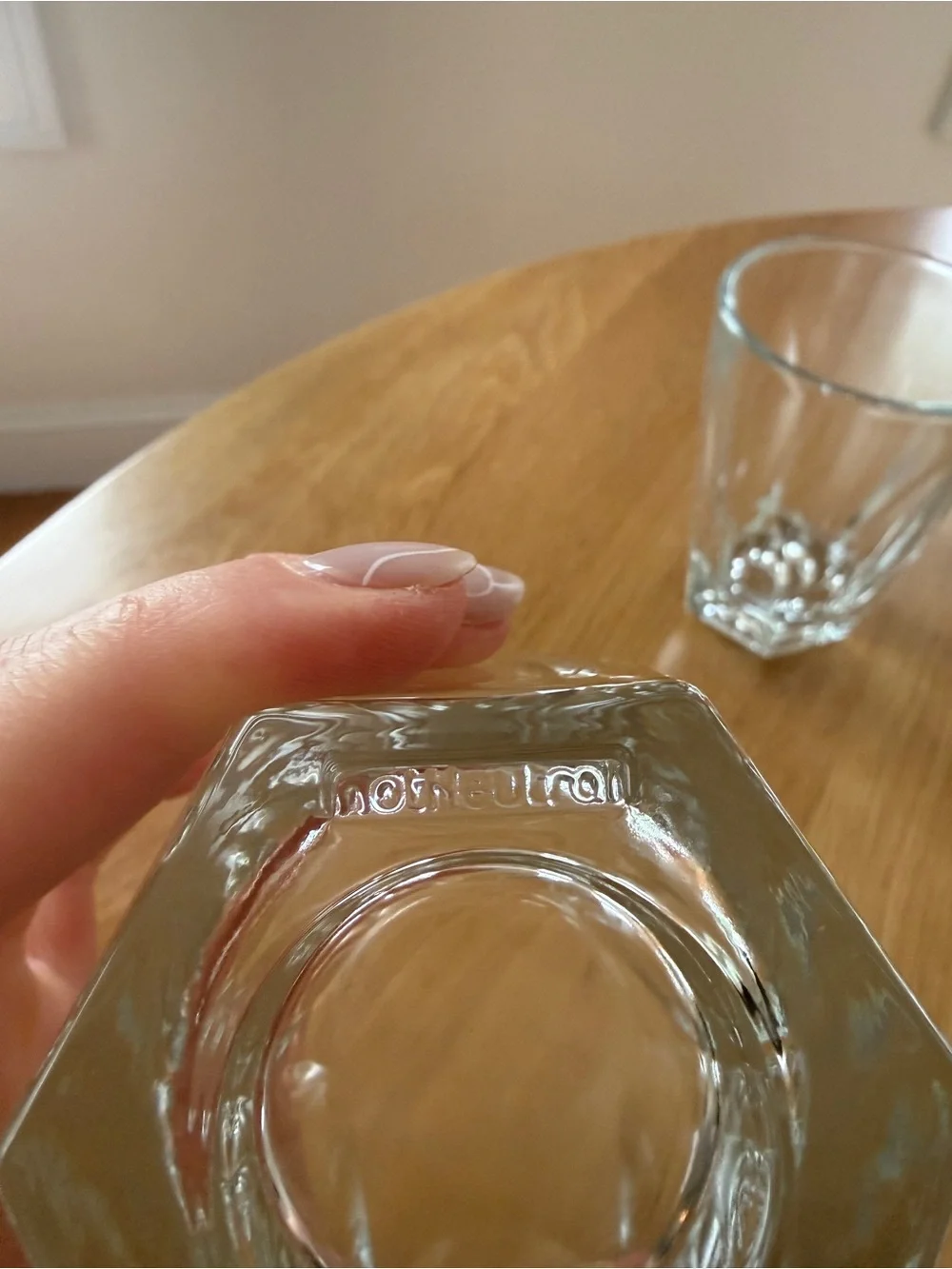 Not Neutral Vero Latte Glass- 2 count